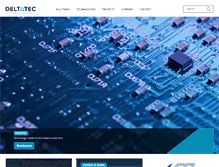 Tablet Screenshot of deltatec.be